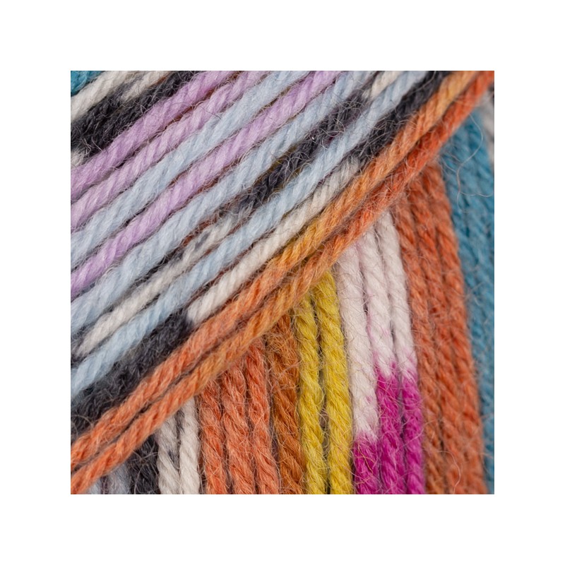 DROPS FABEL 923 Print Fête Champêtre