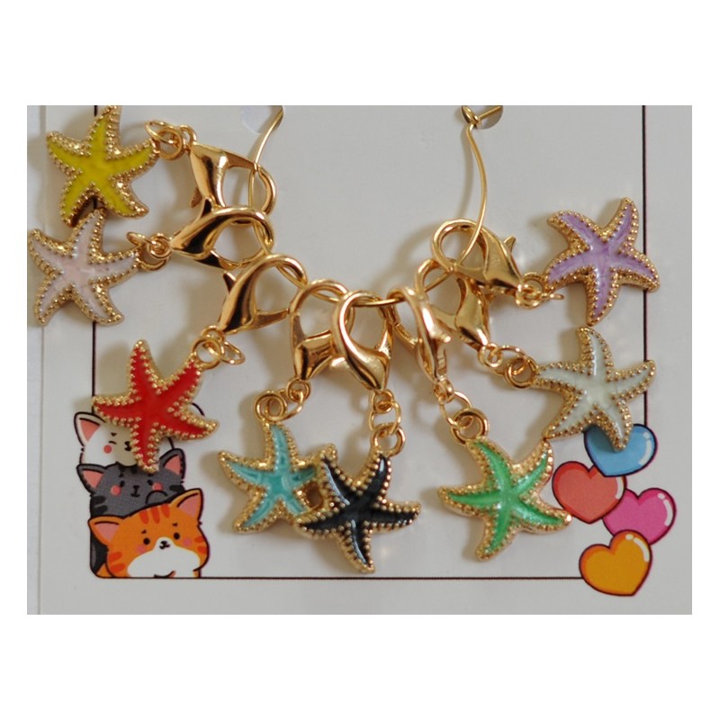 Anneaux Marqueurs Etoiles de Mer