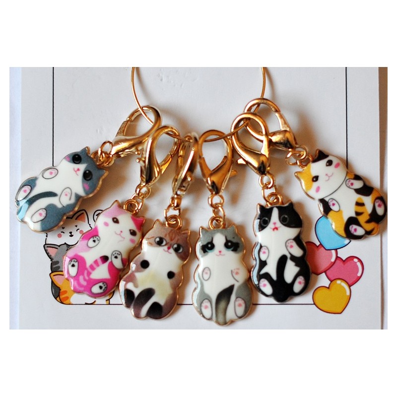 Anneaux Marqueurs Chatons sur le Dos