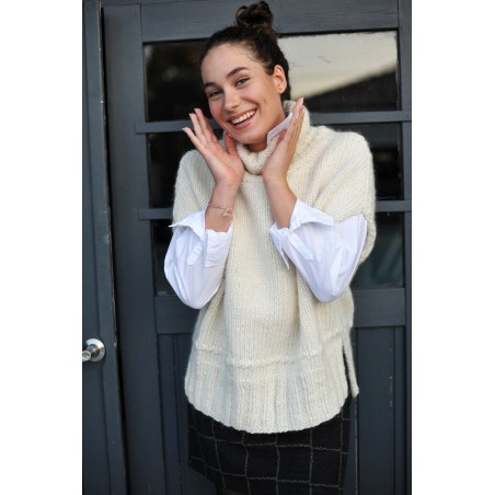 KIT Pull SAMO Sans Manches - Merino Wool - Kid Silk