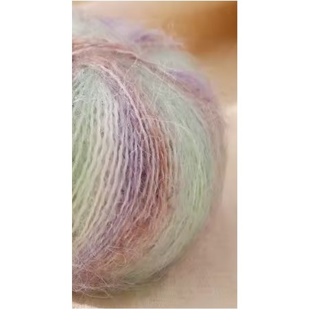 MOHAIR DEGRADE di LUCE 08 Gardénia