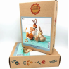Kit Creatif En Feutrine - Les Trois Petits Lapins