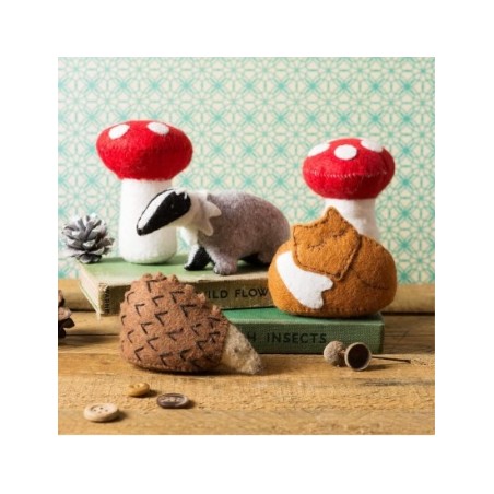 Kit Creatif En Feutrine - Les Amis de la Forêt