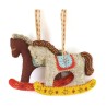 Kit Creatif En Feutrine - Les chevaux à Bascule