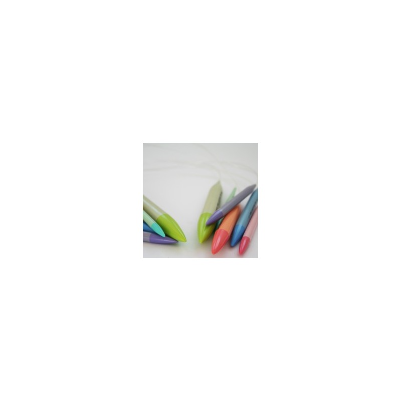 AIGUILLES CIRCULAIRES PLASTIQUE 80 cm 15.0 mm Drops