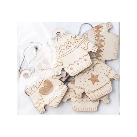 Anneaux Marqueurs Bois Pull