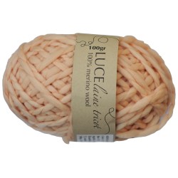 MERINO WOOL Mouliné Saumon