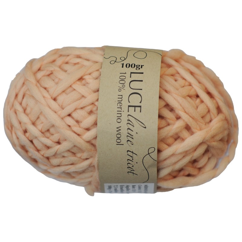 MERINO WOOL Mouliné Saumon