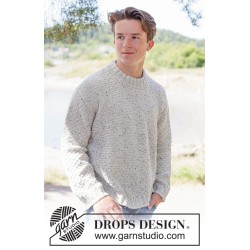 KIT Grey Thistle Sweater - Soft Tweed