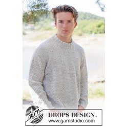 KIT Grey Thistle Sweater - Soft Tweed