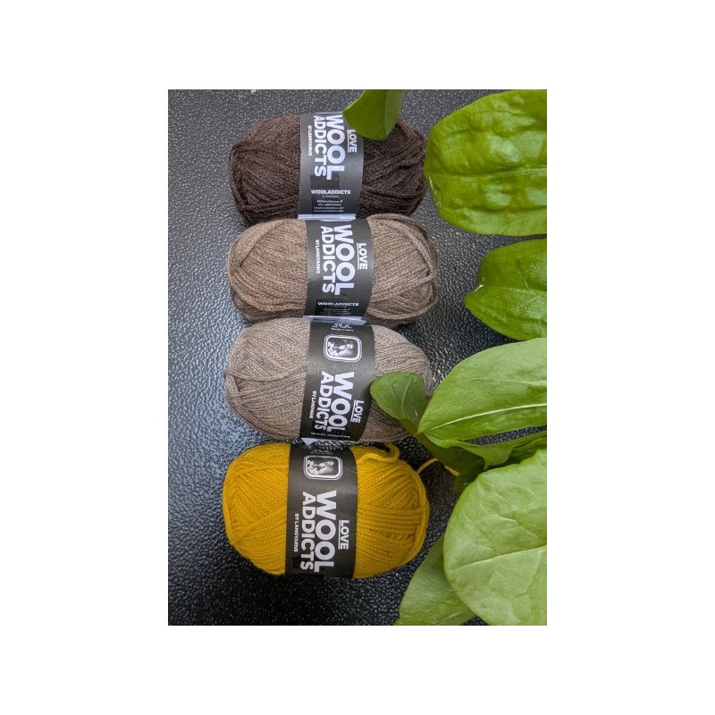 KIT FOULARD LOVE Ocre
