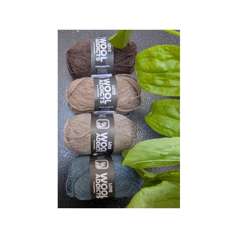 KIT FOULARD LOVE Bleuté