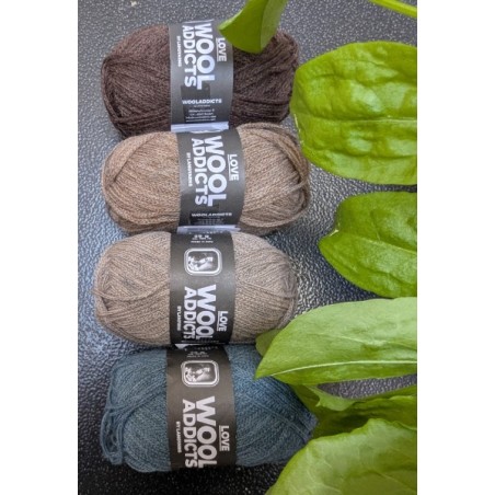 KIT FOULARD LOVE Bleuté