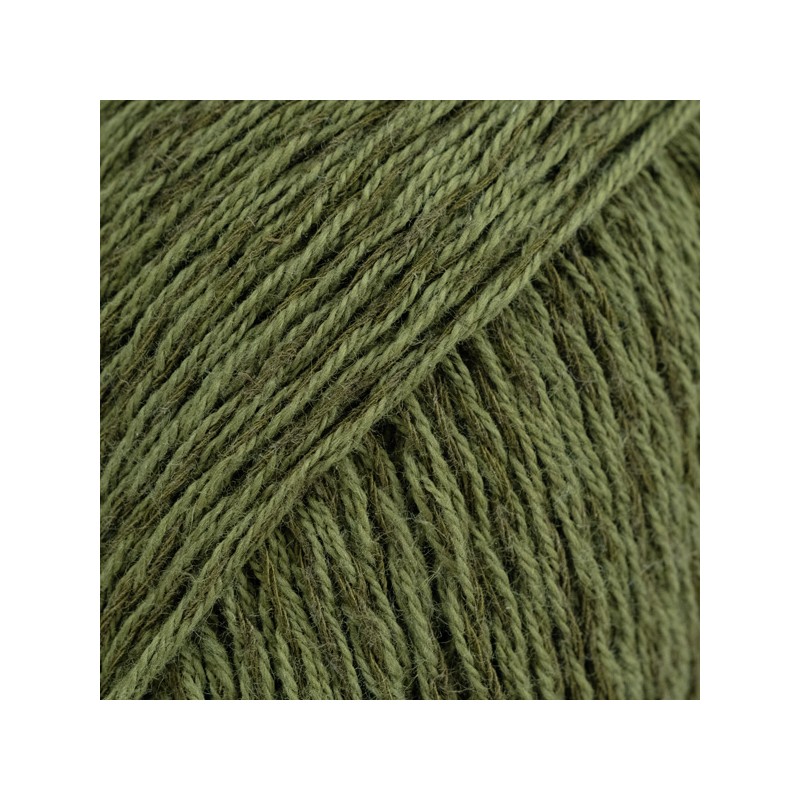 DROPS BELLE 38 Uni Vert Mousse Foncé