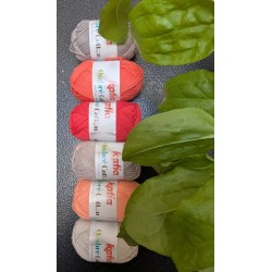 KIT KATIA OMBRA COTON Rouge...