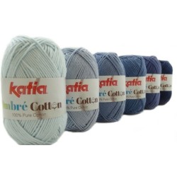 KIT KATIA OMBRA COTON Bleu