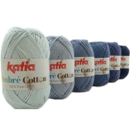 KIT KATIA OMBRA COTON Bleu
