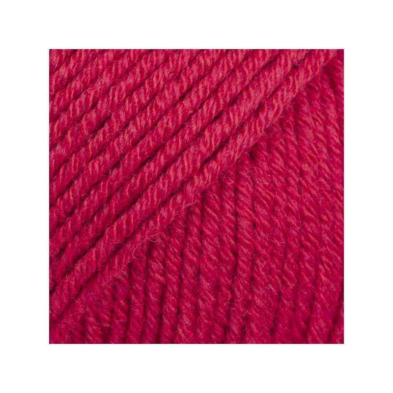 DROPS COTTON MERINO 06 Uni rojo cereza