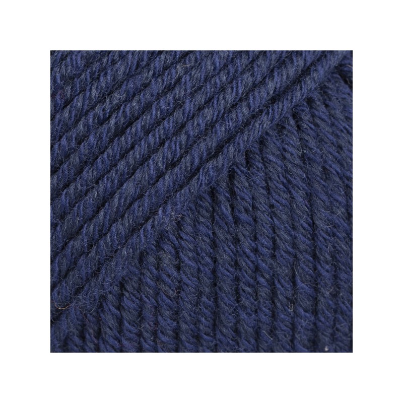DROPS COTTON MERINO 08 Uni azul marino
