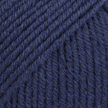 DROPS COTTON MERINO 08 Uni azul marino