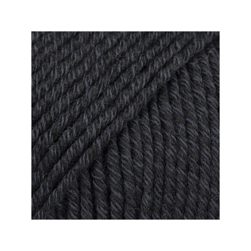 DROPS COTTON MERINO 02 Uni negro